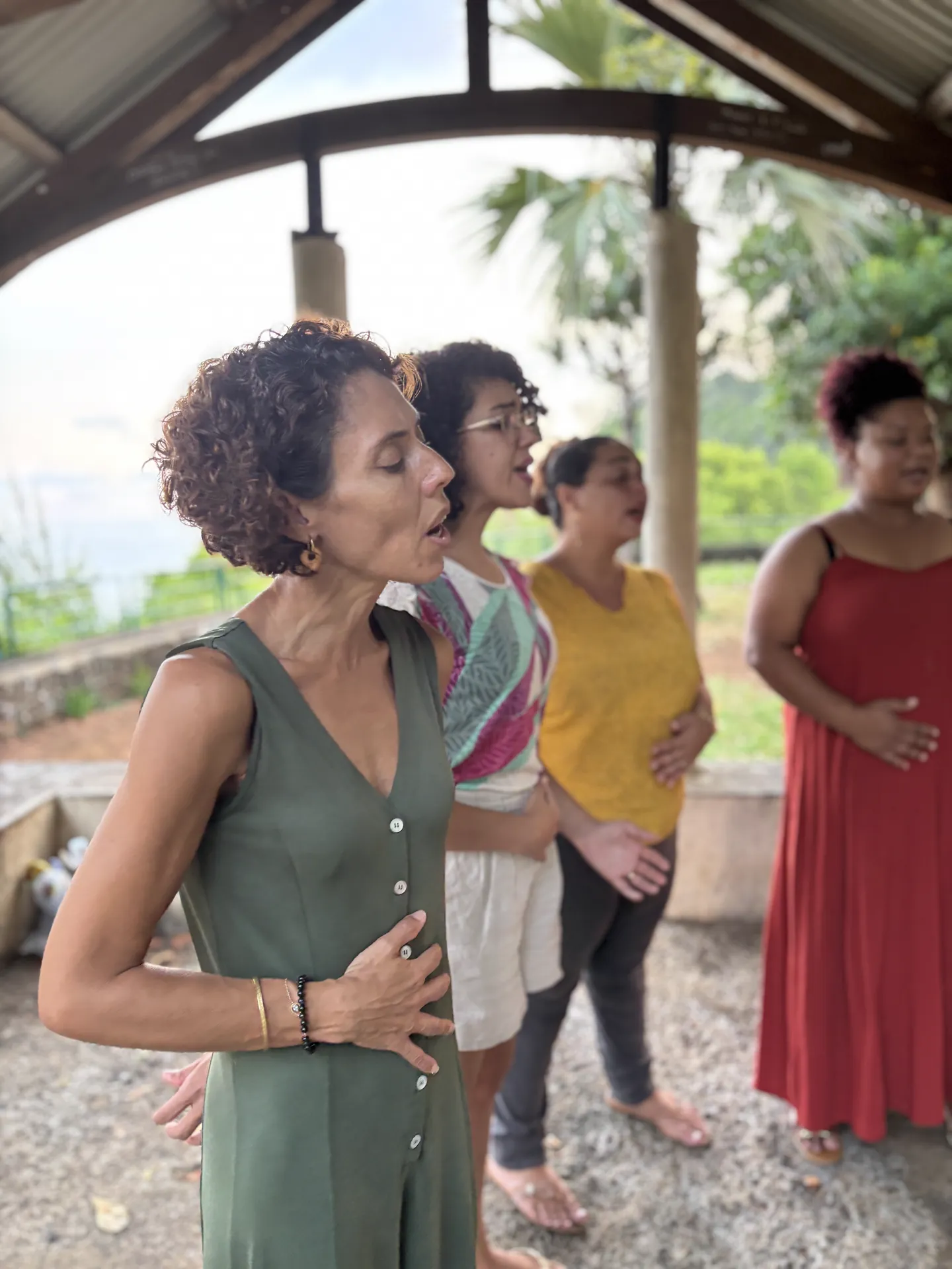 Cours de chant en présentiel avec Coralie, coach vocal